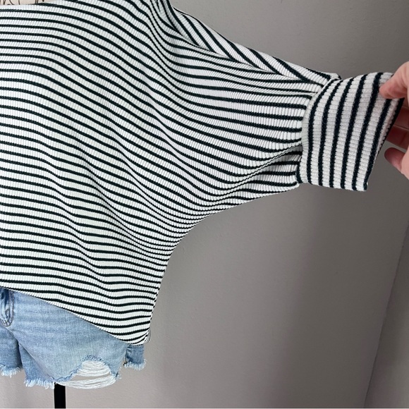 Gilli 3/4 Dolman-Sleeve Ribbed Boatneck Top - Picture 3 of 6